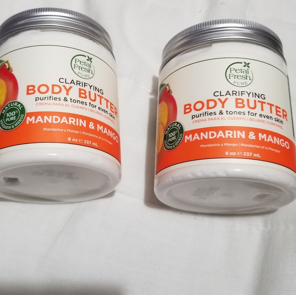 2 Petal Fresh Pure Body Butter Mandarin & Mango